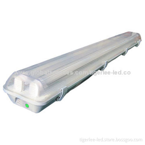 LED surface mounted emergency light with twin T8 tubes, 4ft, 2x18W, AC 200-240V